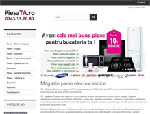 Tablet Screenshot of piesata.ro